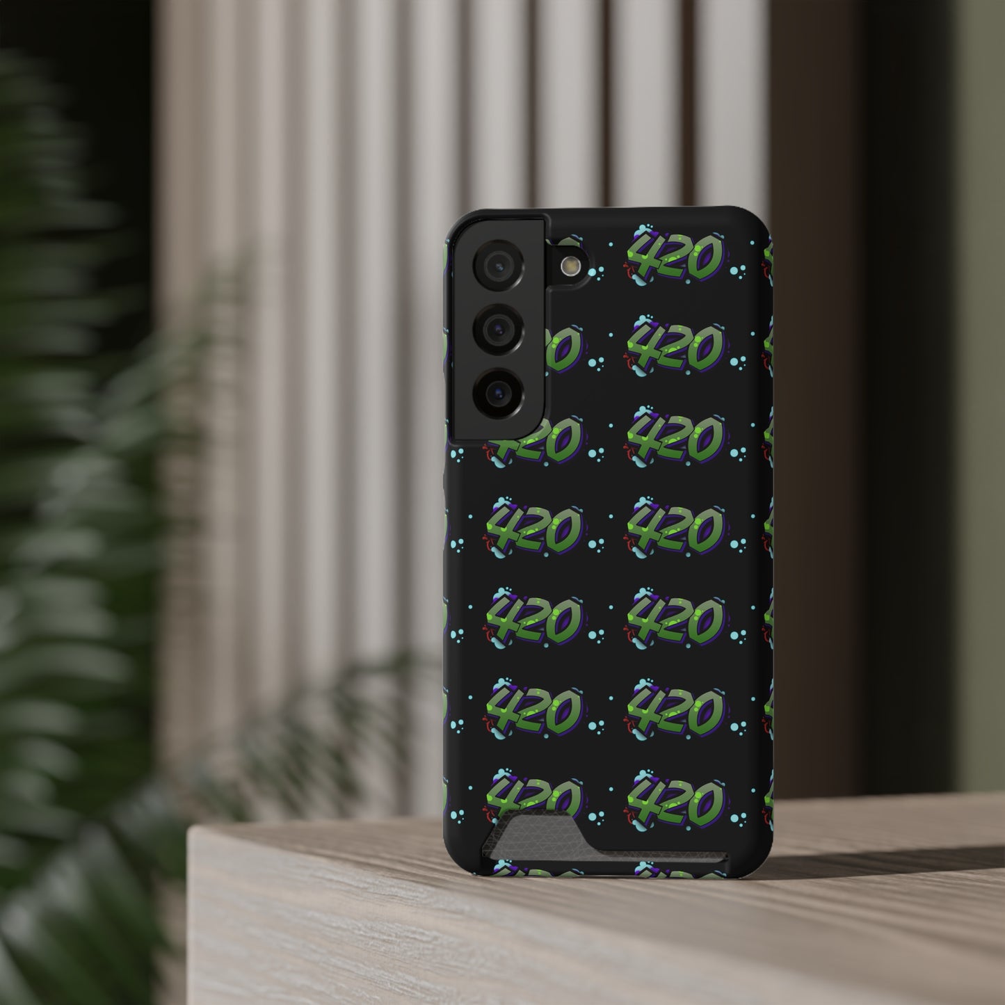 420 Phone Case with cardholder