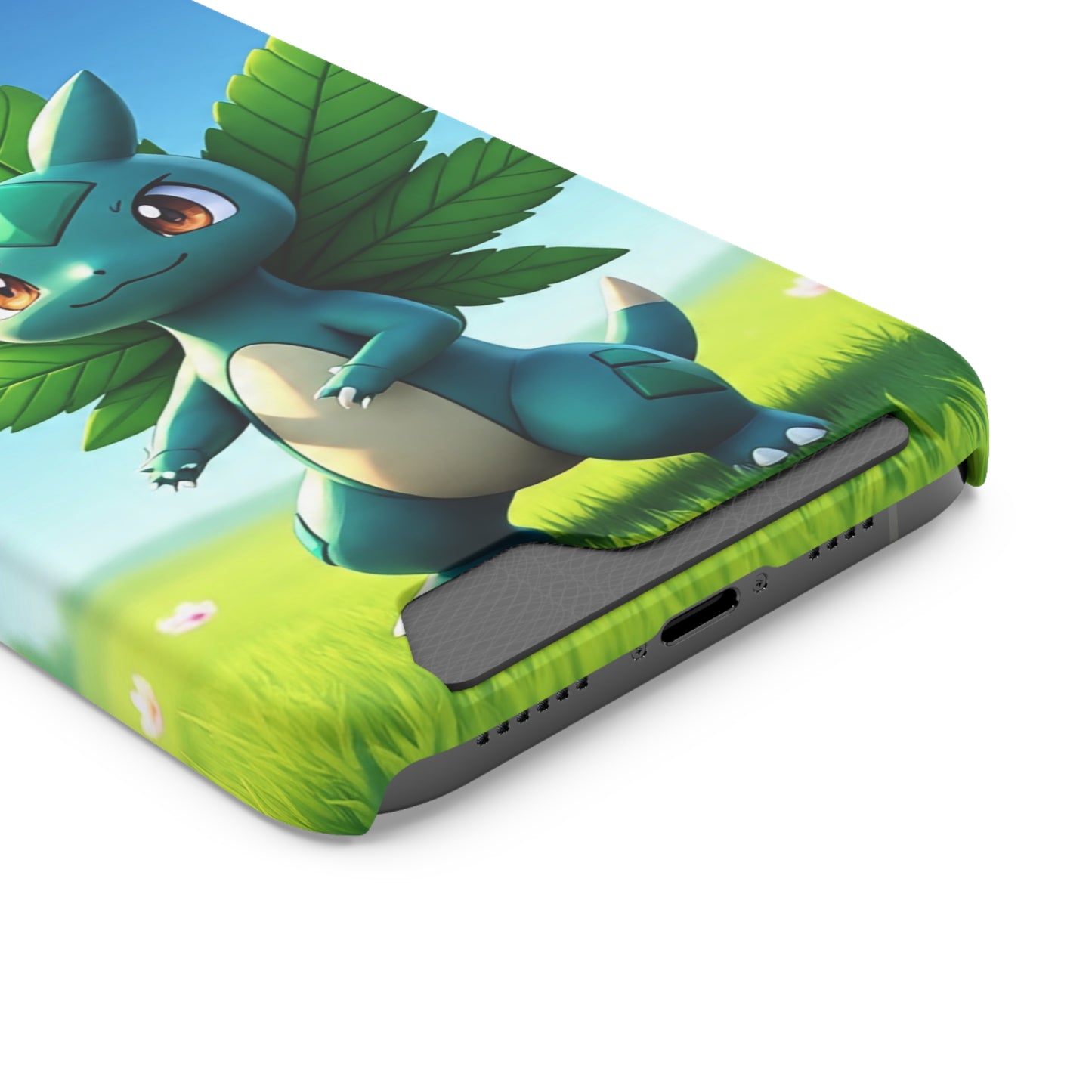 StoneyBud Phone case with card holder (bottom)
