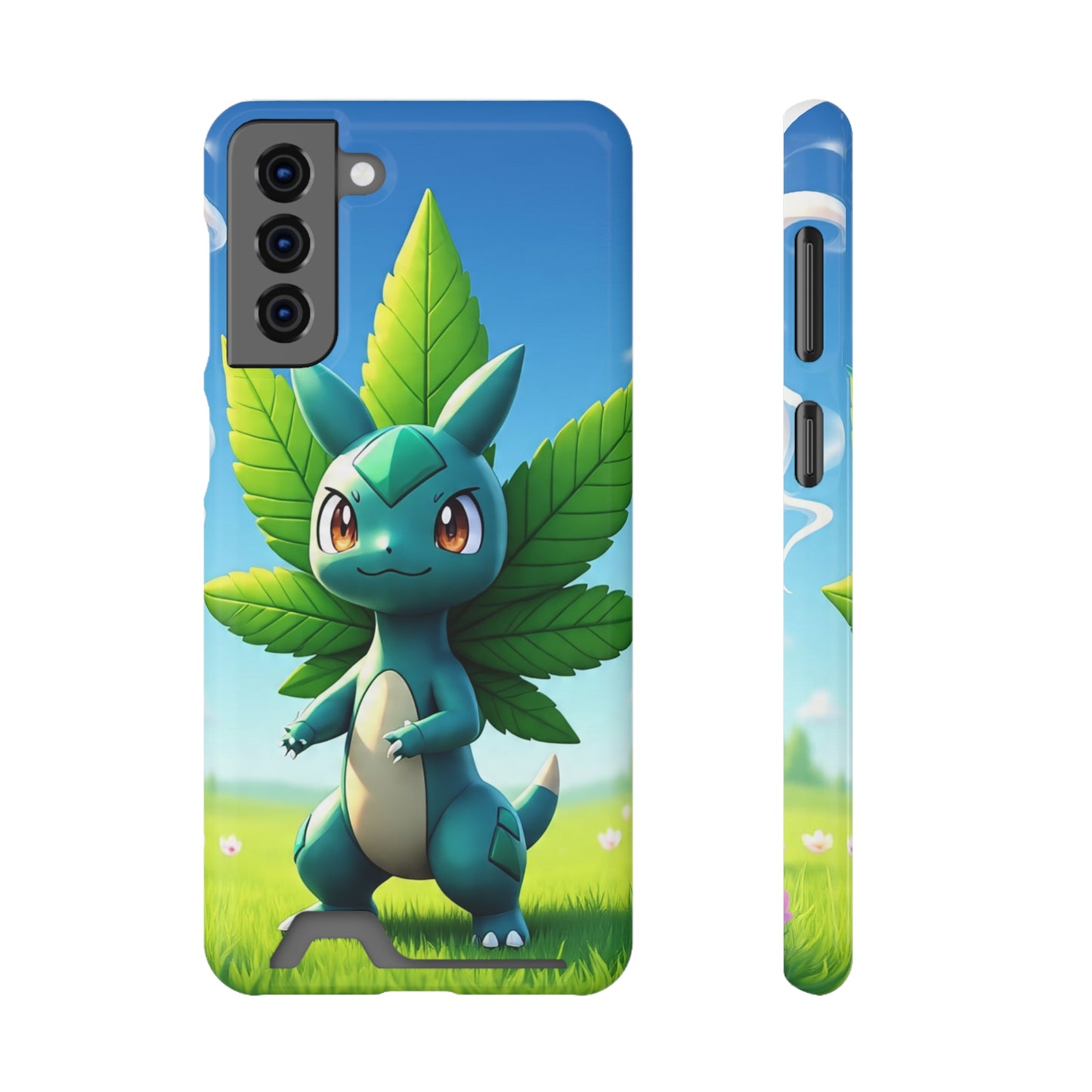 StoneyBud Phone case with card holder (bottom)