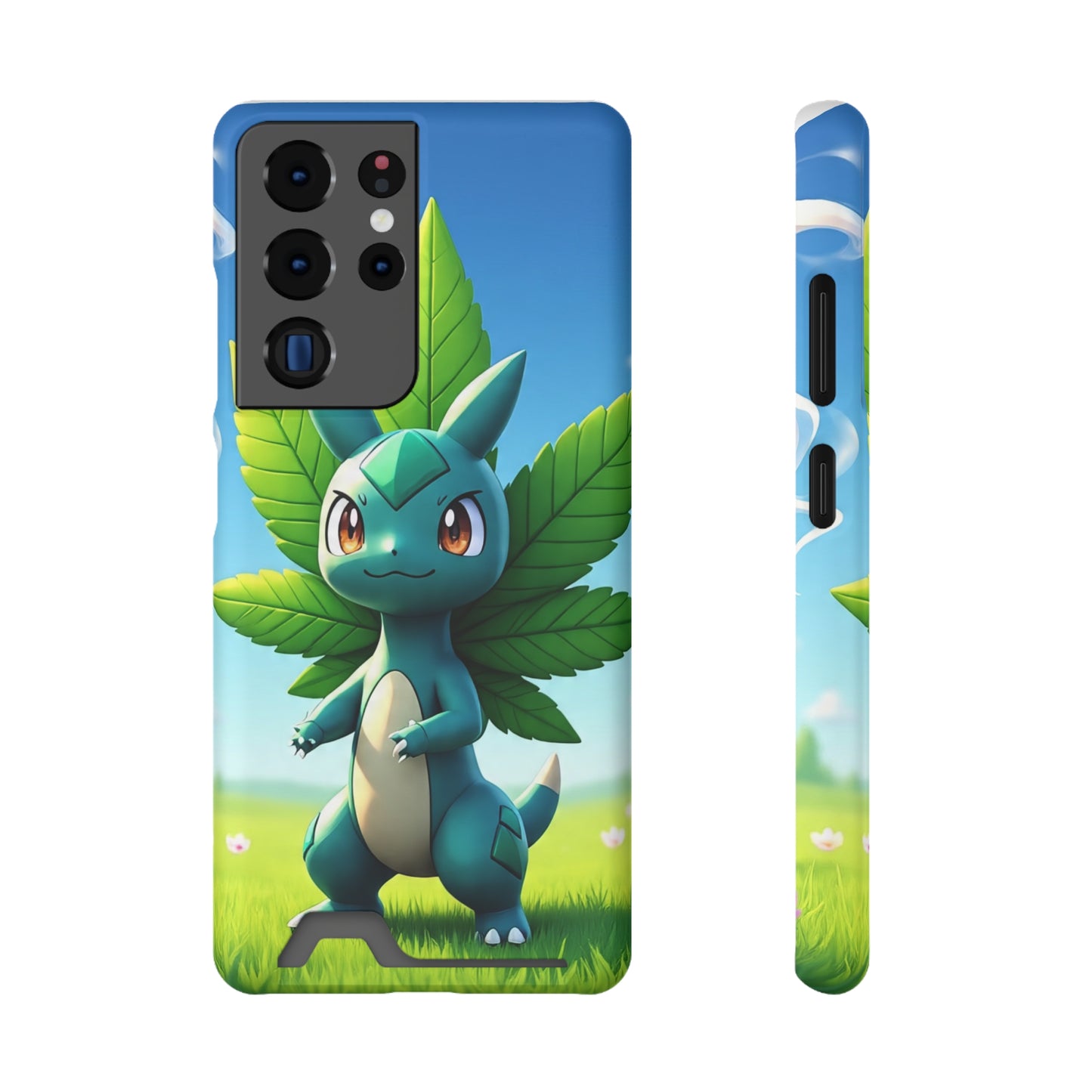 StoneyBud Phone case with card holder (bottom)