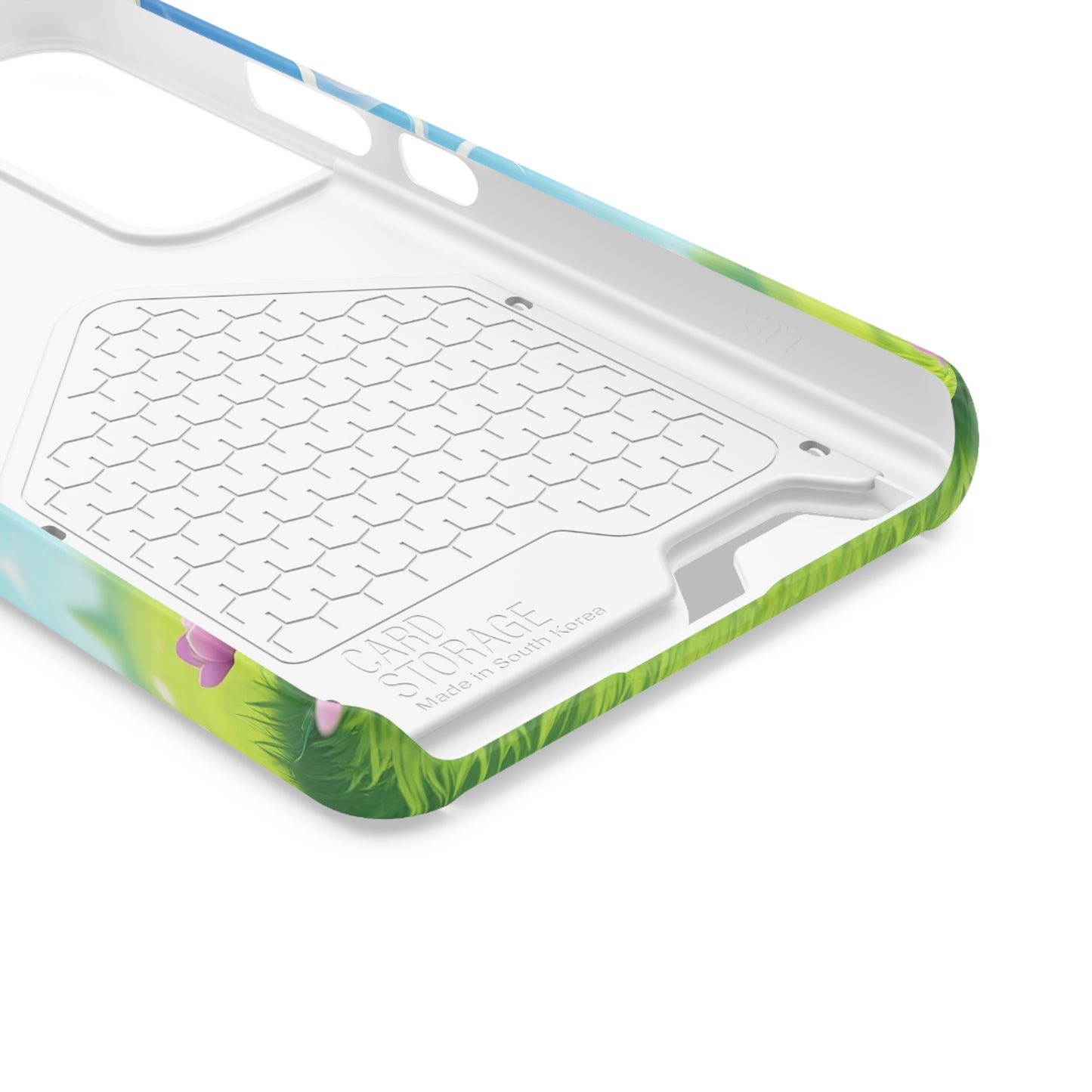 StoneyBud Phone case with card holder (bottom)