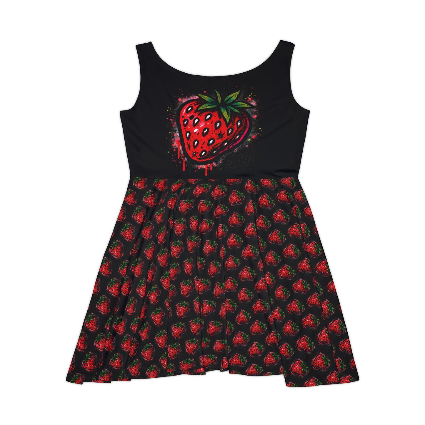 Strawberry Skater Dress
