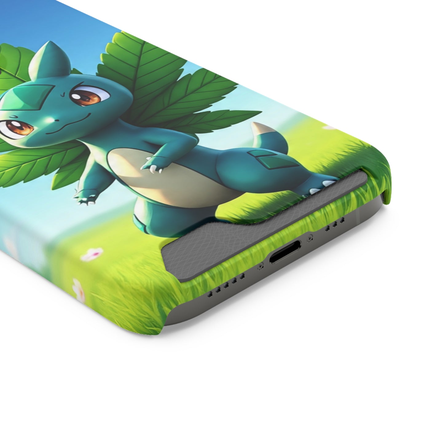 StoneyBud Phone case with card holder (bottom)