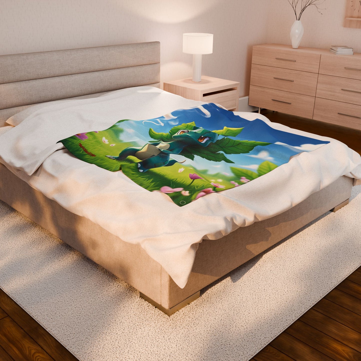 StoneyBud Velveteen blanket