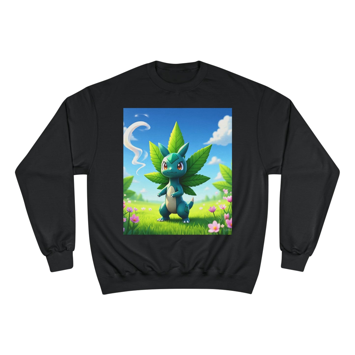 Champion Sweatshirt, Cool Graphic Hoodie, Casual Streetwear, Trendy Gift for Gamers, Unique Art Clothing