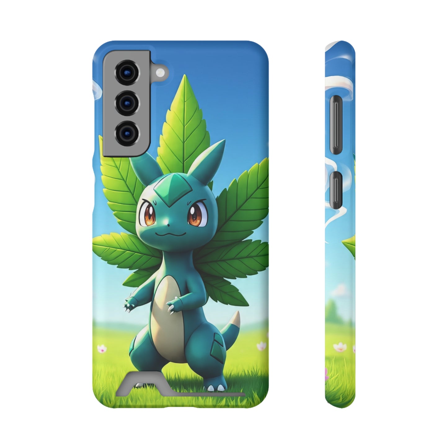 StoneyBud Phone case with card holder (bottom)