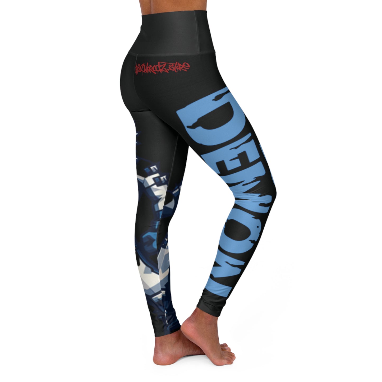 Blu Demon High Waisted Leggings