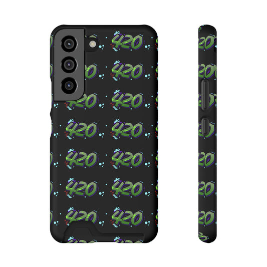420 Phone Case with cardholder
