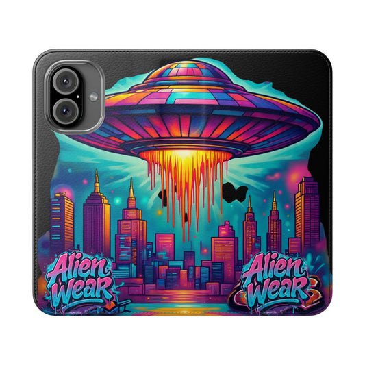 Phone Flip Cases AlienWear Design