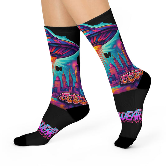 AlienWear Crew Socks
