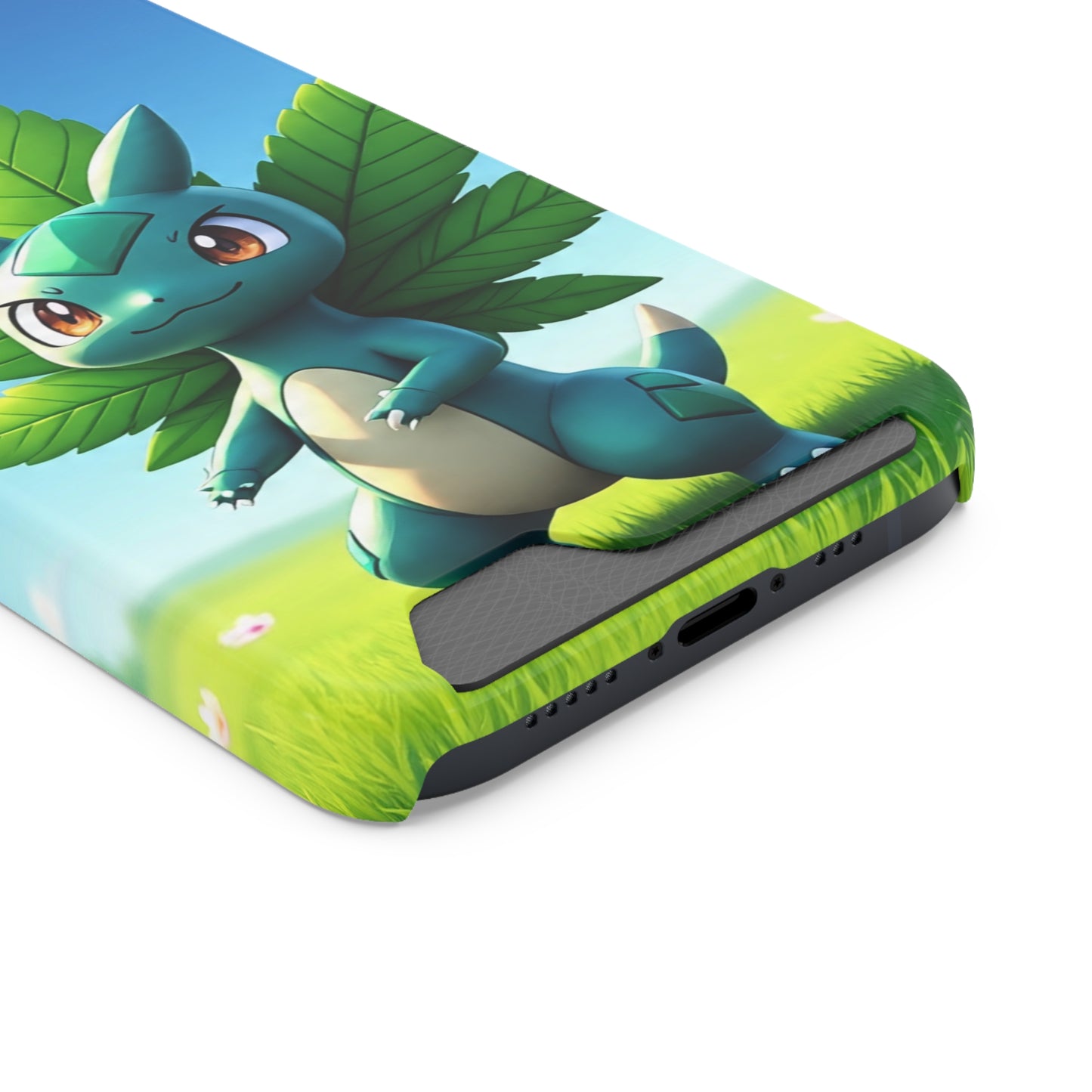 StoneyBud Phone case with card holder (bottom)