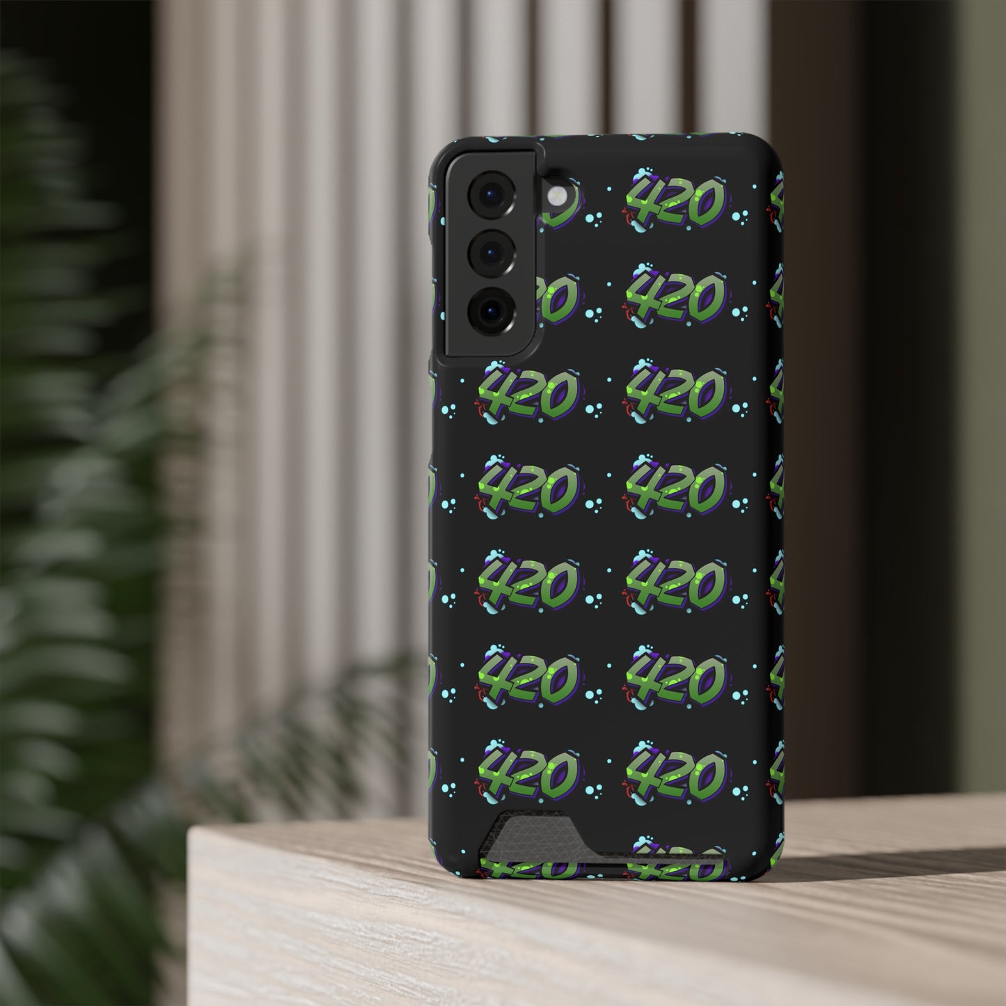 420 Phone Case with cardholder