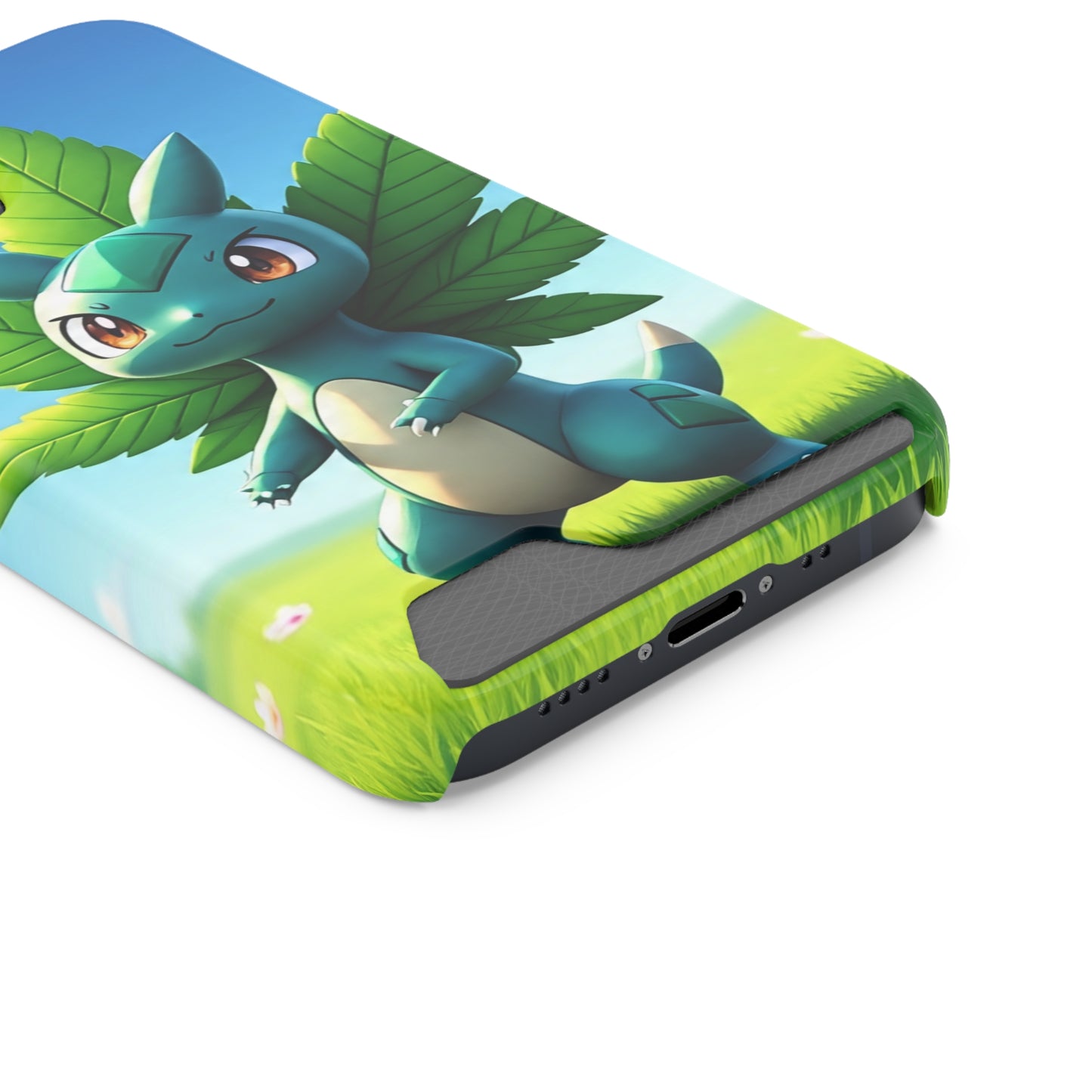 StoneyBud Phone case with card holder (bottom)