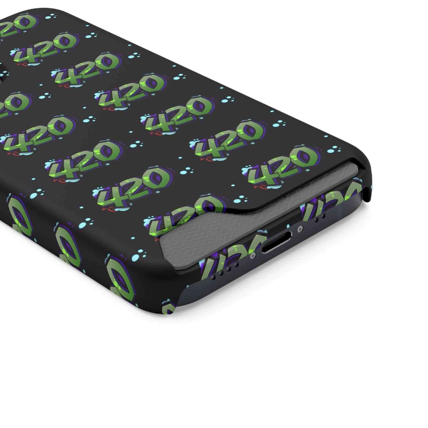 420 Phone Case with cardholder