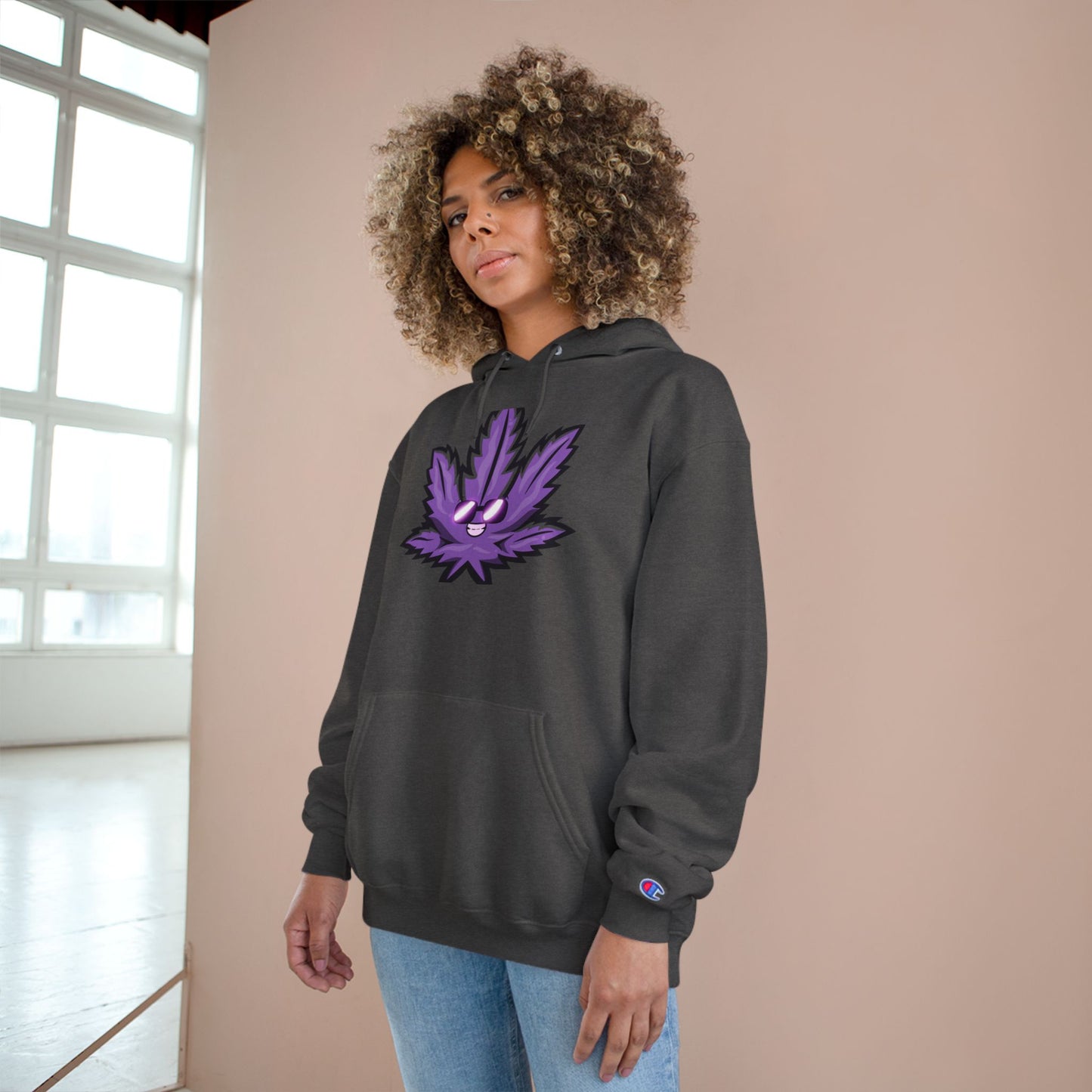 Purp Leaf hoodie