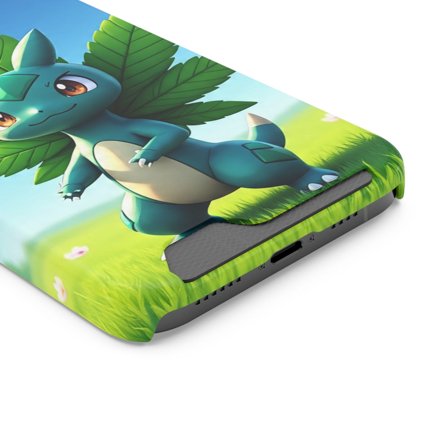 StoneyBud Phone case with card holder (bottom)