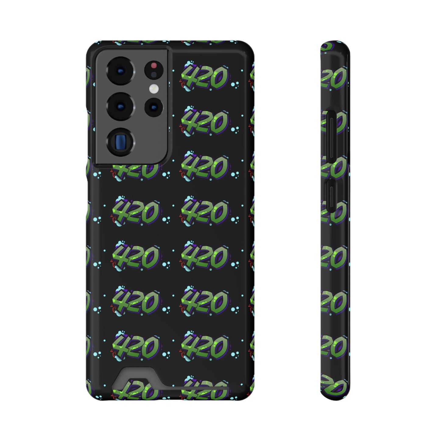 420 Phone Case with cardholder