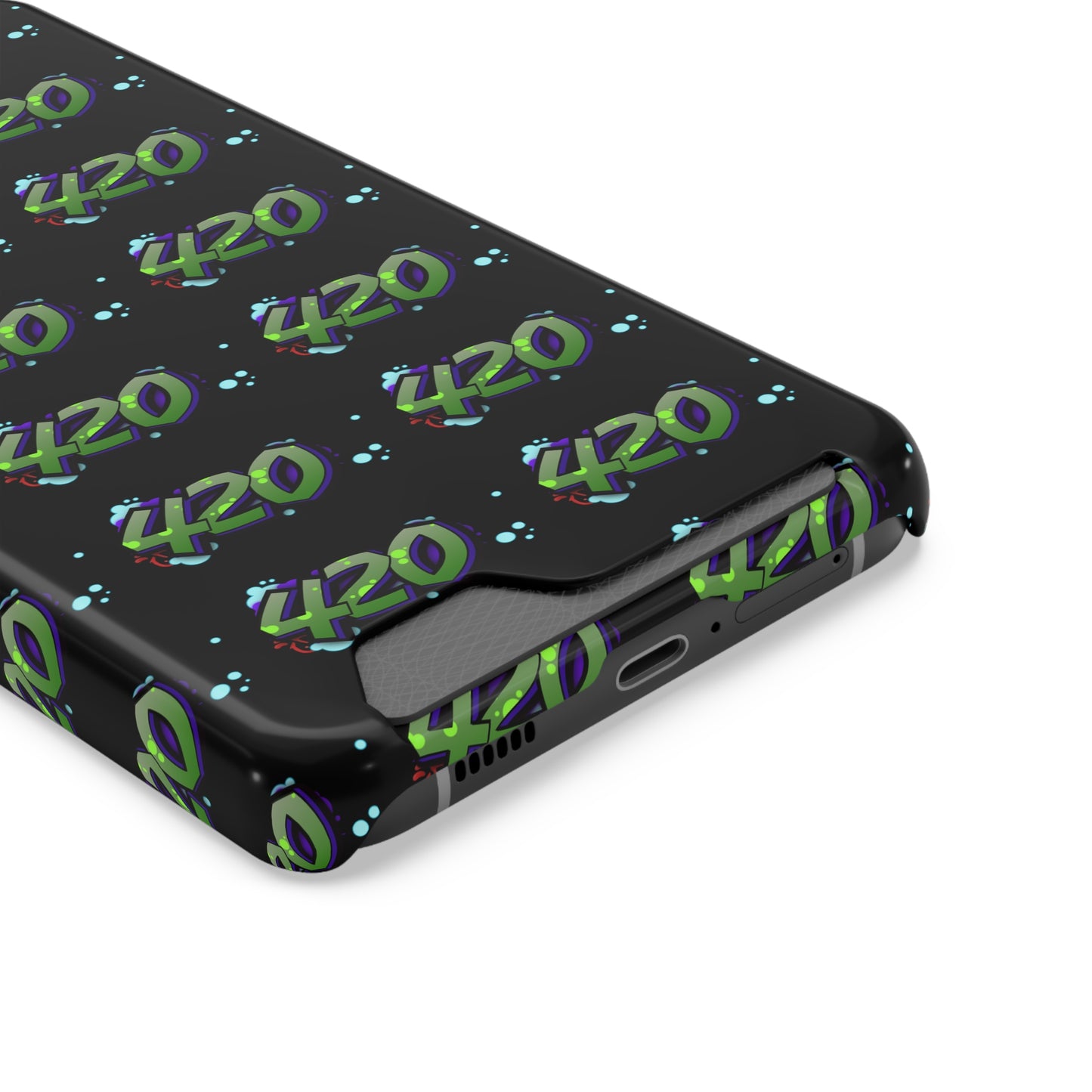 420 Phone Case with cardholder