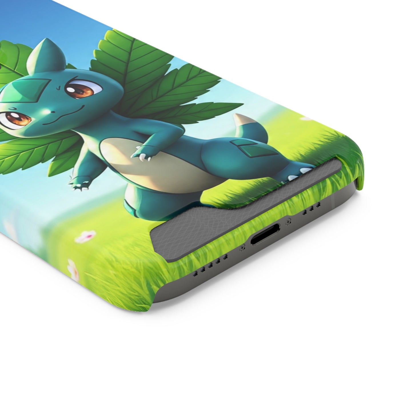 StoneyBud Phone case with card holder (bottom)