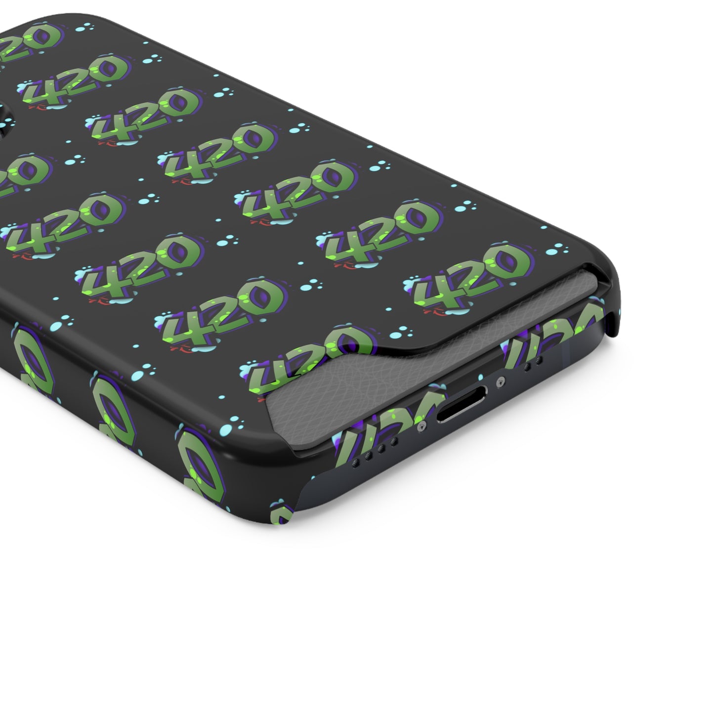 420 Phone Case with cardholder