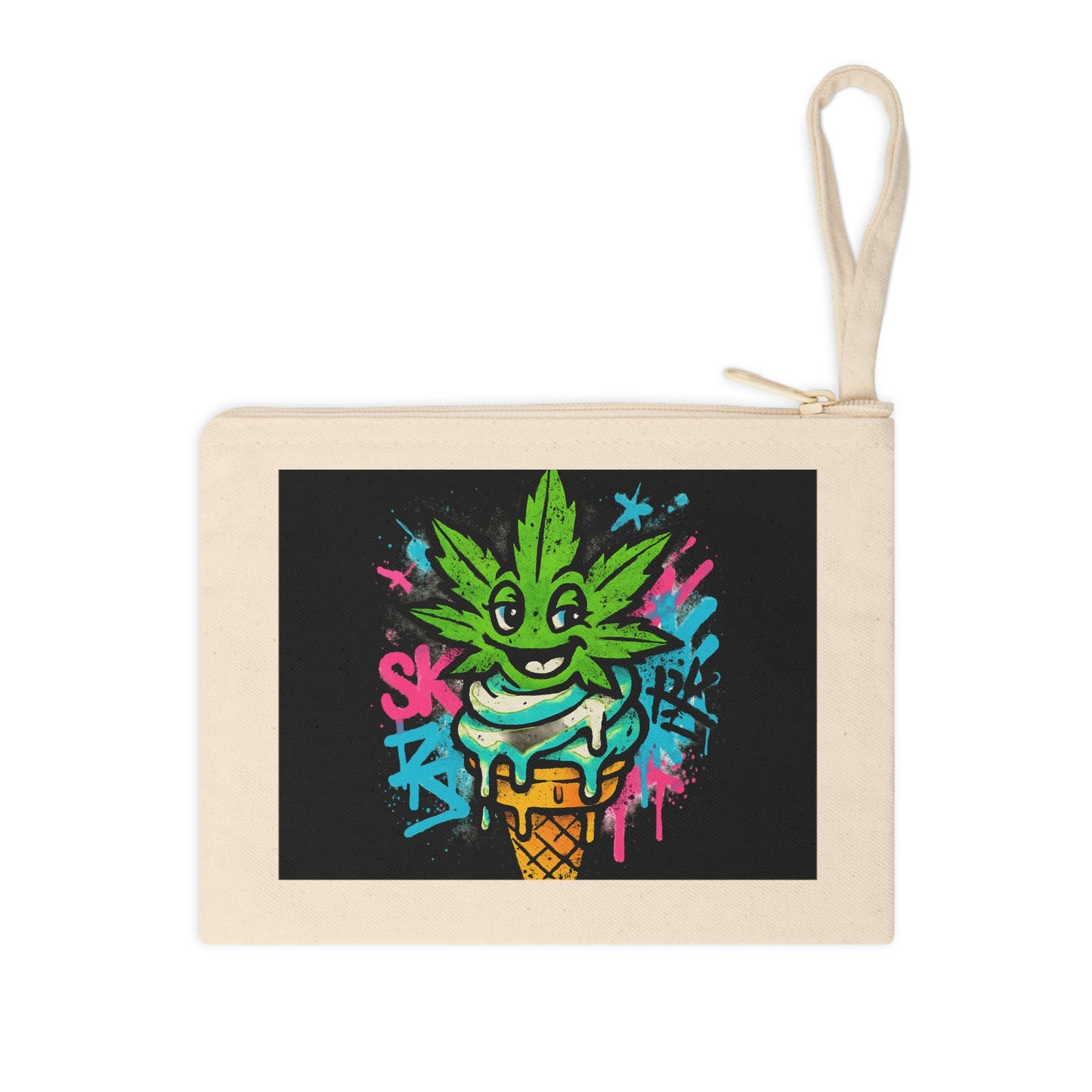 Zipper Pouch - GanjaBerry Split