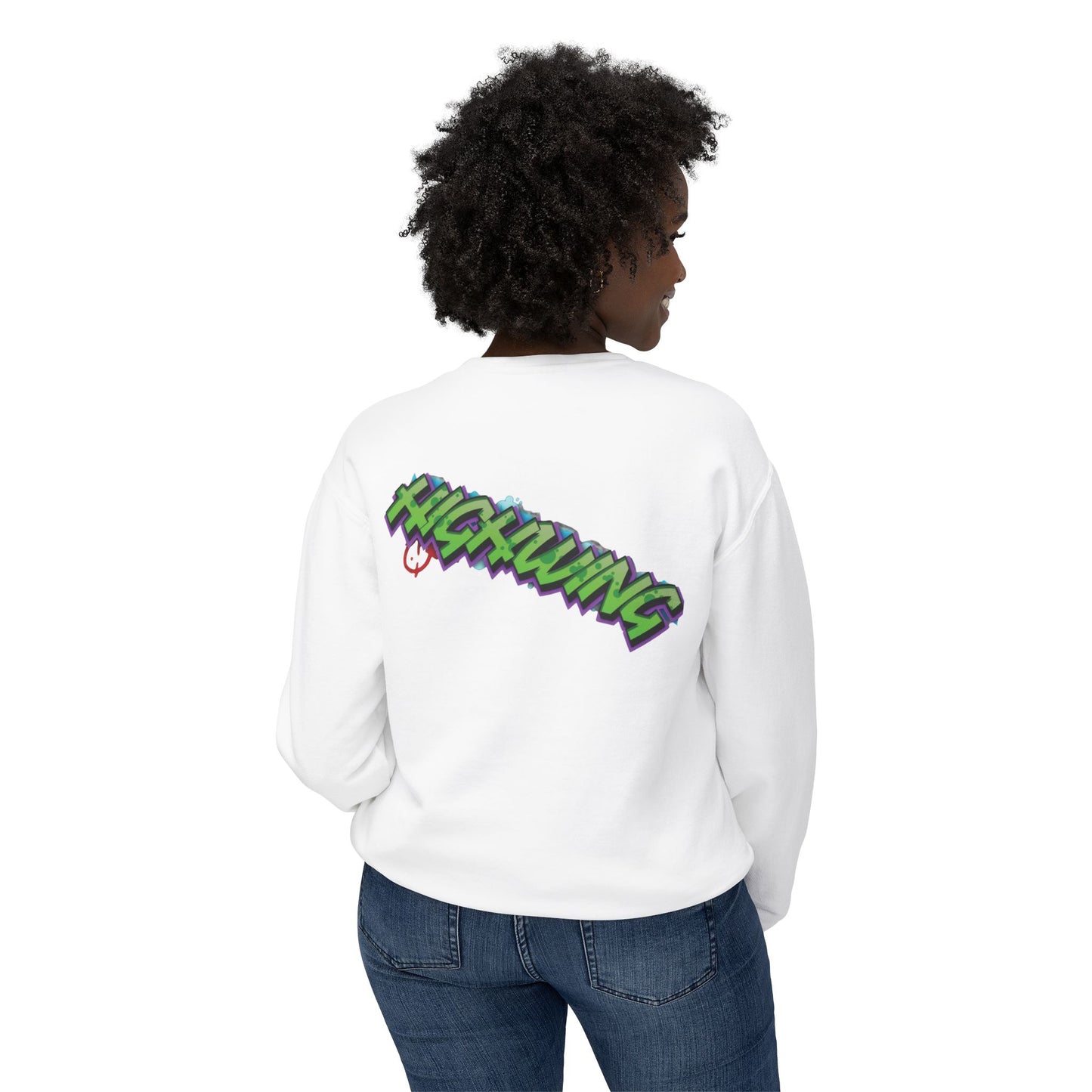 Dragon-Themed Crewneck Sweatshirt, Unisex Fashion, Unique Gift for Gamers, Fantasy Lovers, Comfortable Casualwear