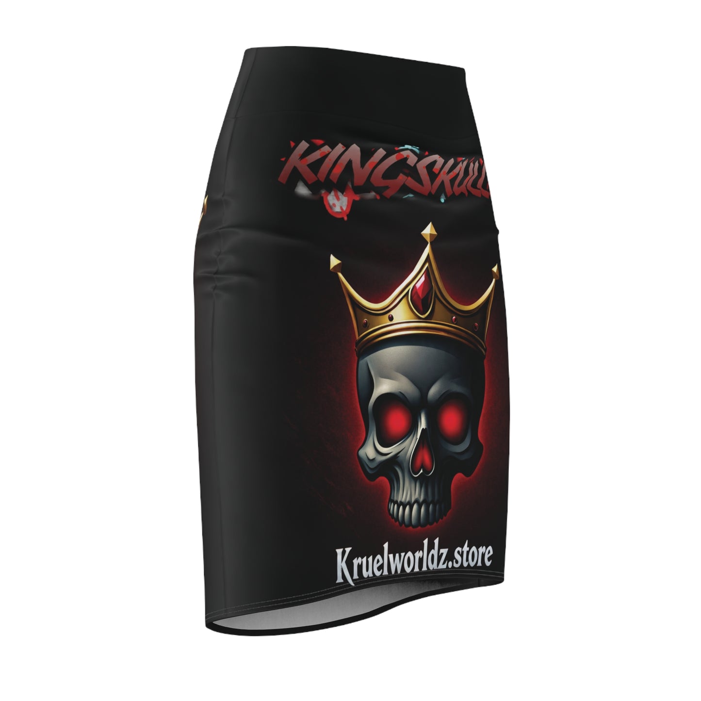 KingSkully Edgy Women's Pencil Skirt