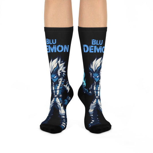 BluDemon Cushioned Crew Socks
