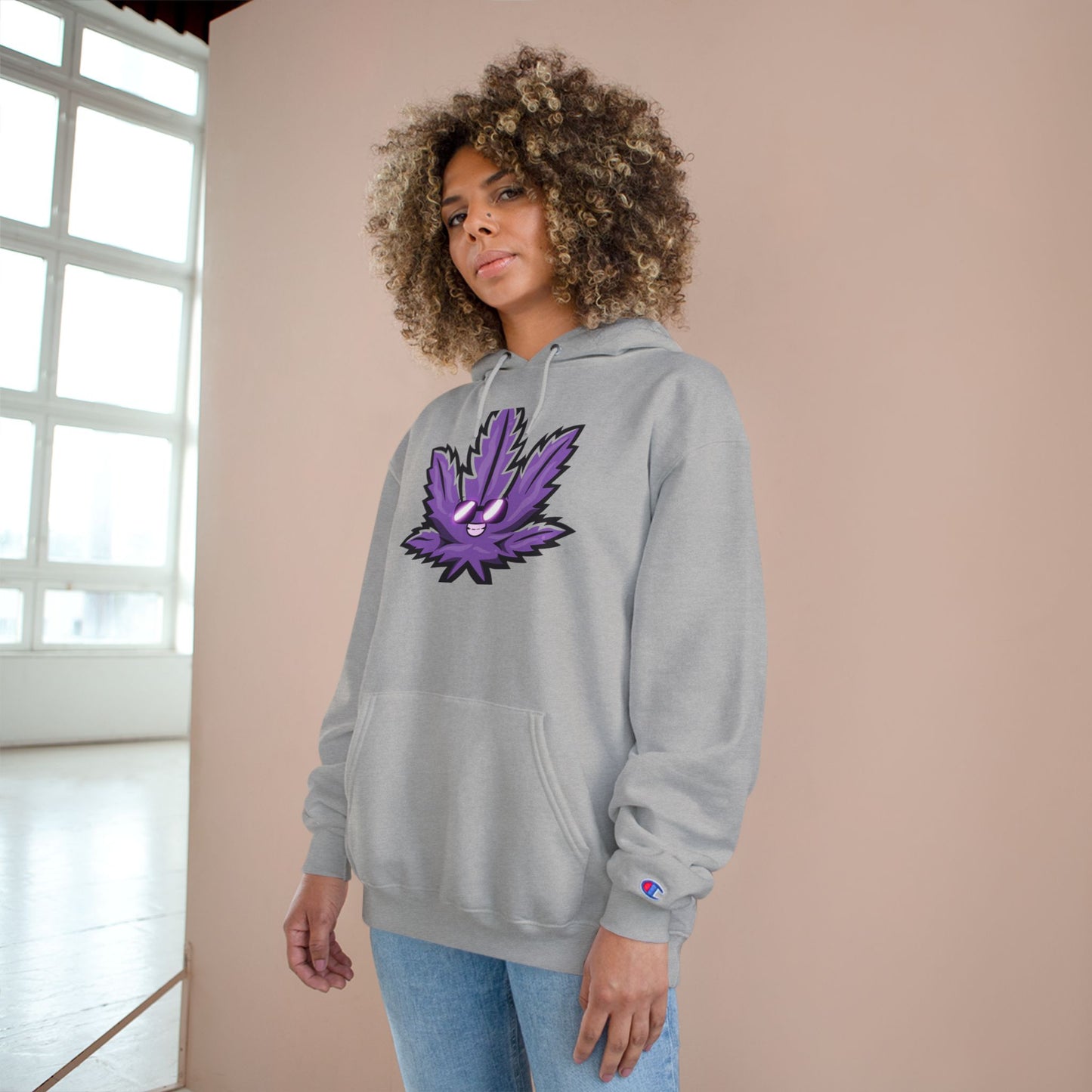Purp Leaf hoodie
