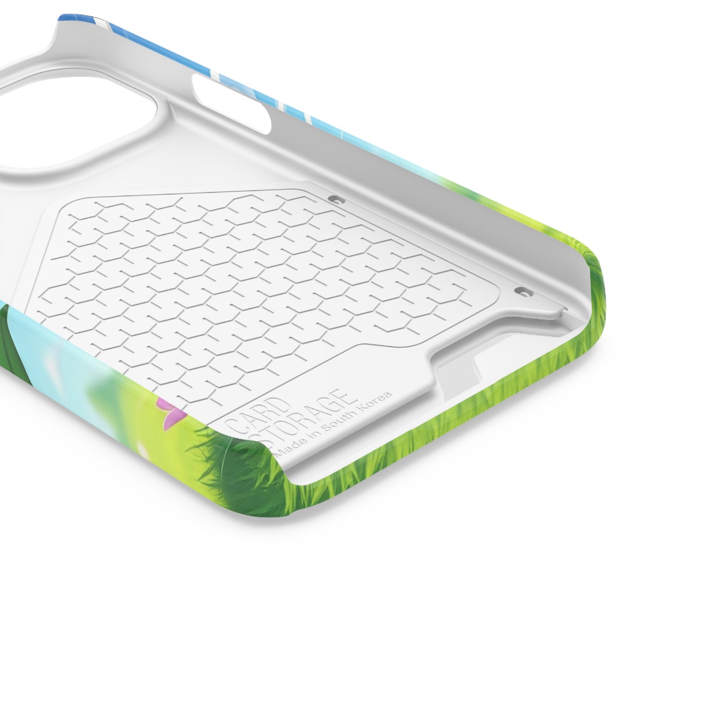 StoneyBud Phone case with card holder (bottom)