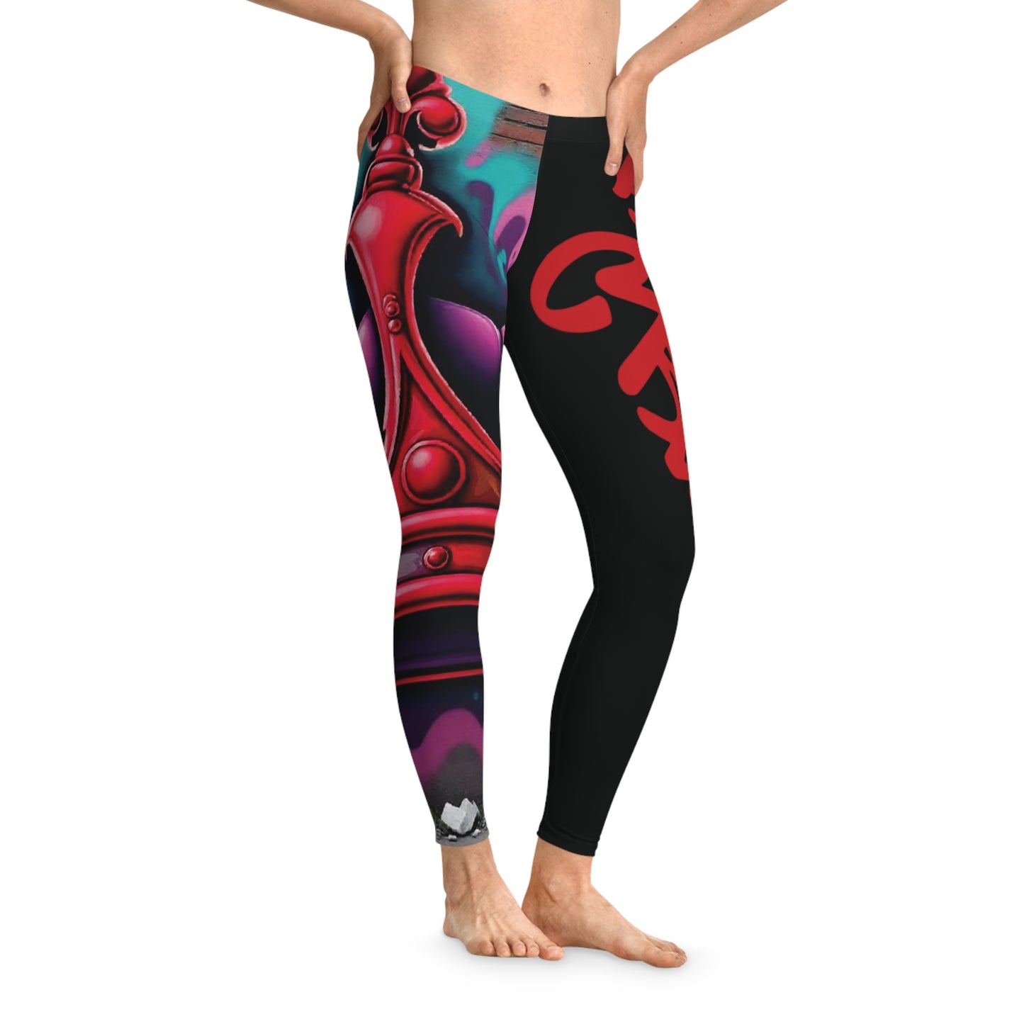 Red Crwn Leggings