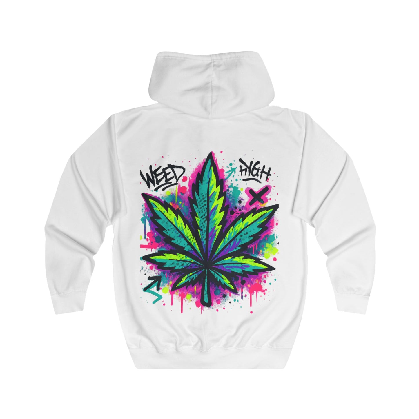 WeedHigh Unisex Fullzip Hoodie