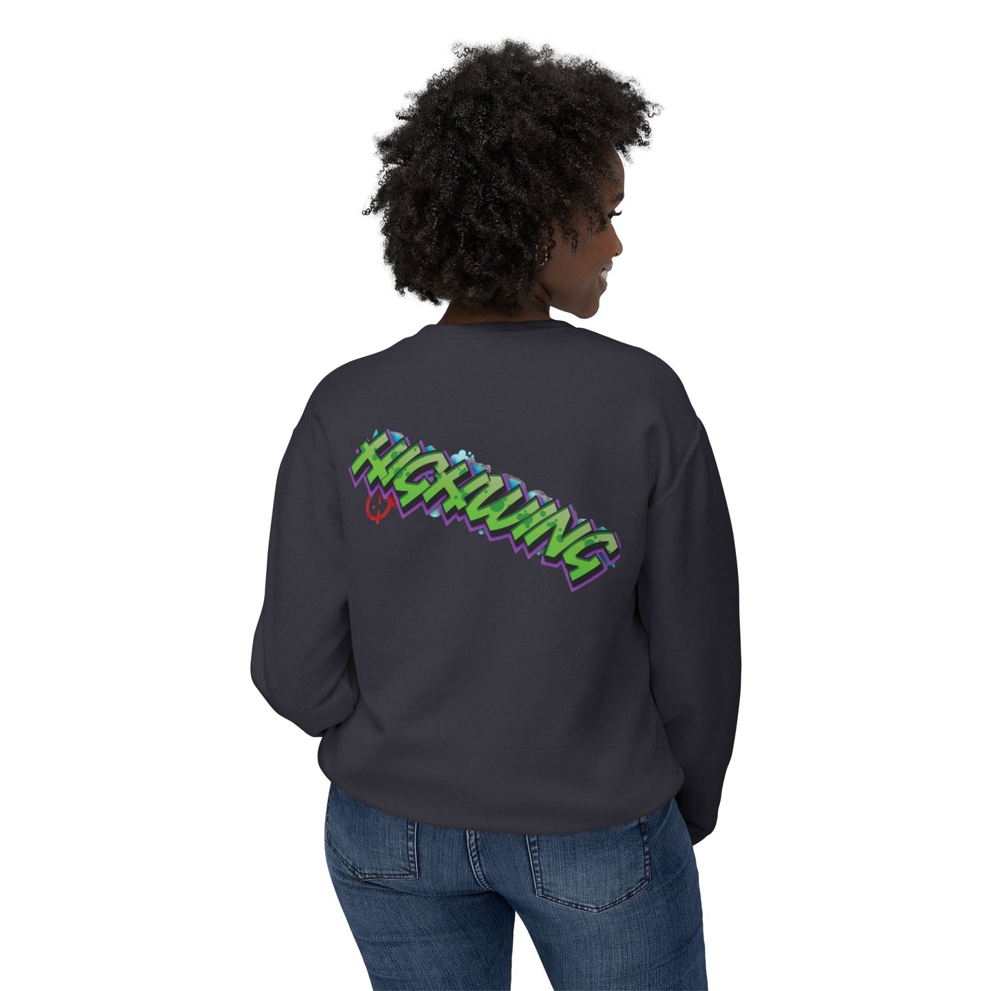 Dragon-Themed Crewneck Sweatshirt, Unisex Fashion, Unique Gift for Gamers, Fantasy Lovers, Comfortable Casualwear