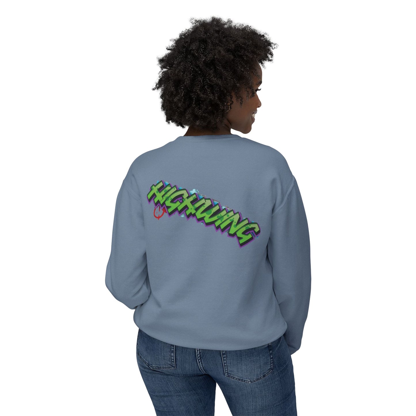 Dragon-Themed Crewneck Sweatshirt, Unisex Fashion, Unique Gift for Gamers, Fantasy Lovers, Comfortable Casualwear