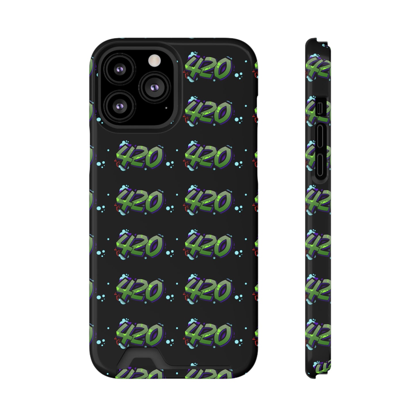 420 Phone Case with cardholder