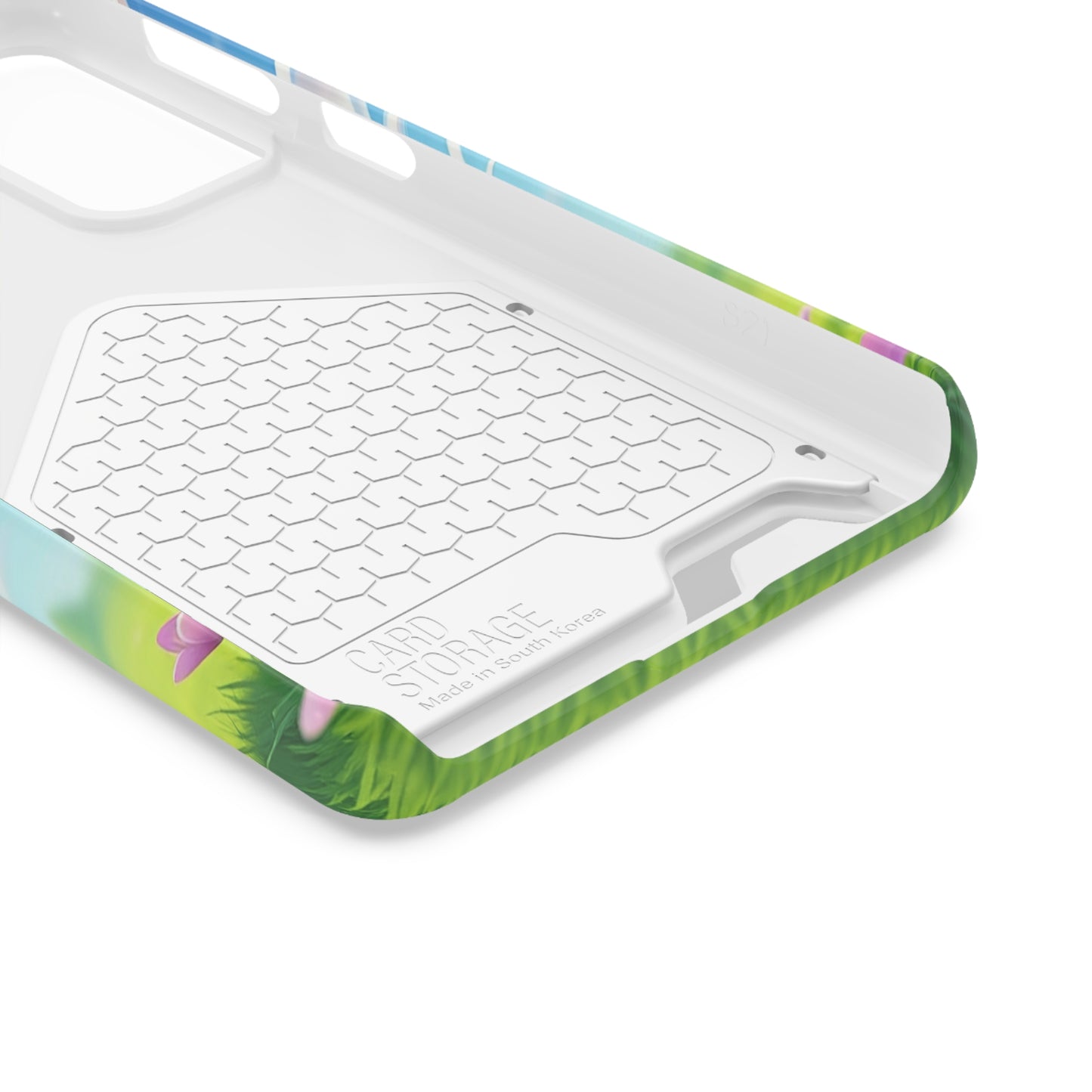 StoneyBud Phone case with card holder (bottom)