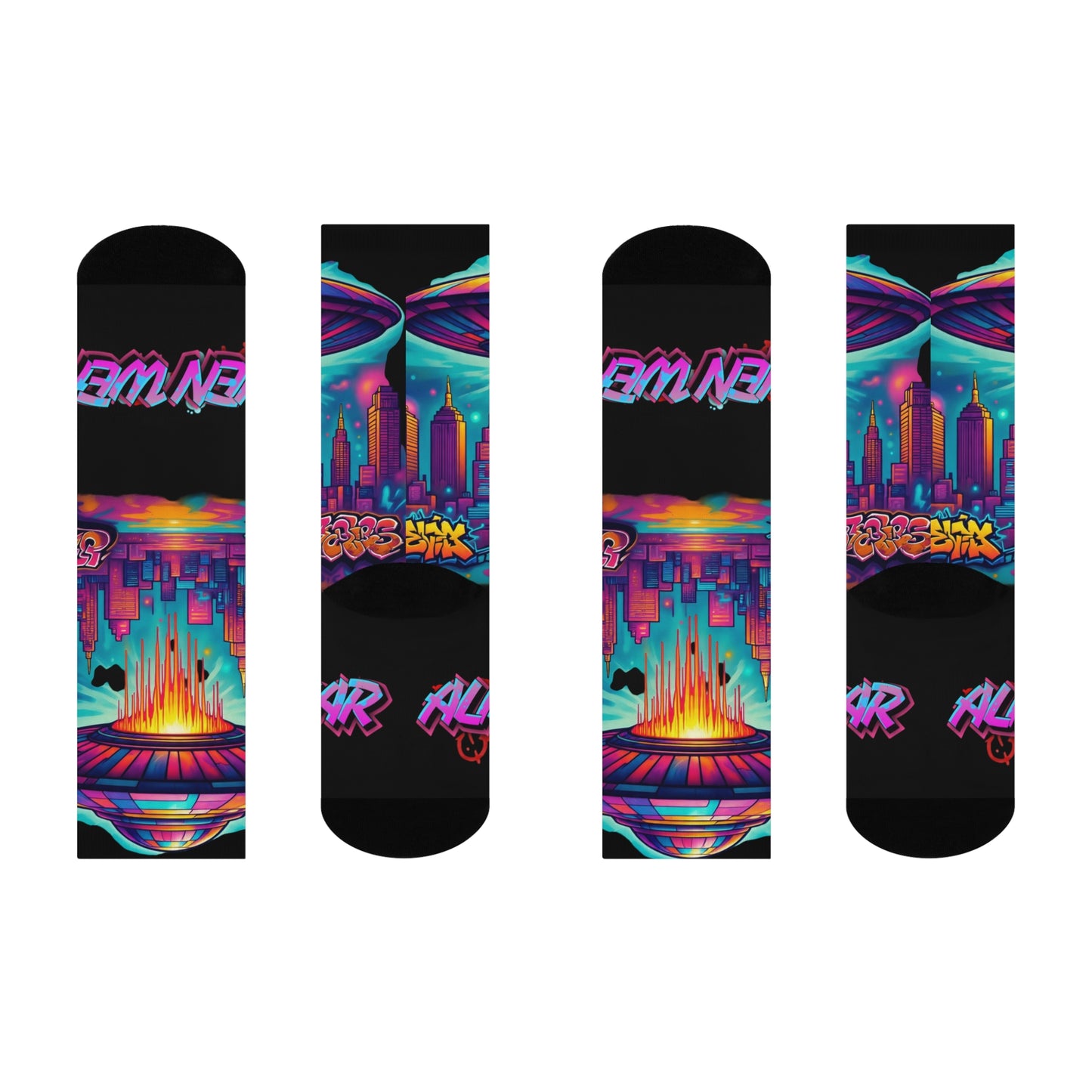AlienWear Crew Socks