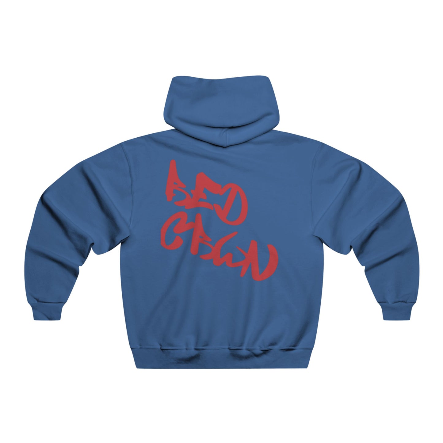 Red Crwn Mens Nublend Hooded Sweatshirt