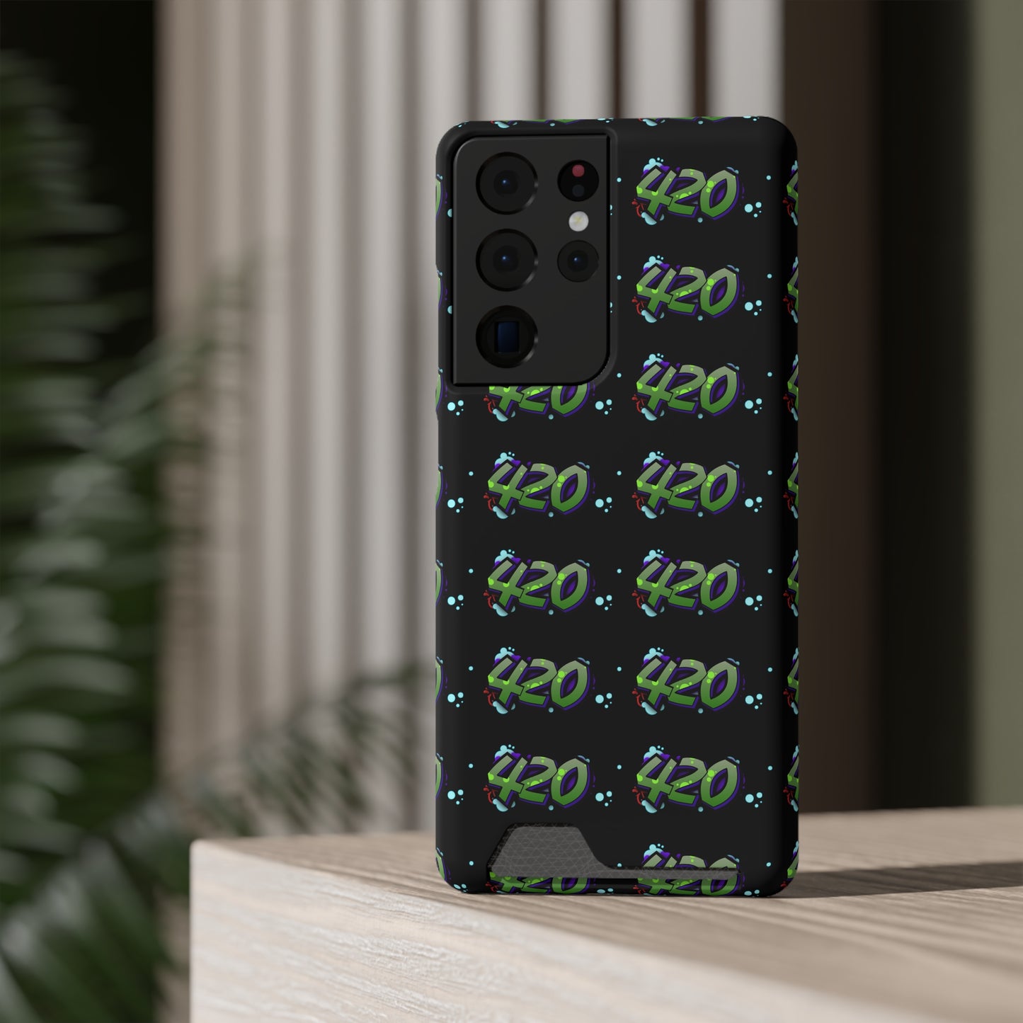 420 Phone Case with cardholder