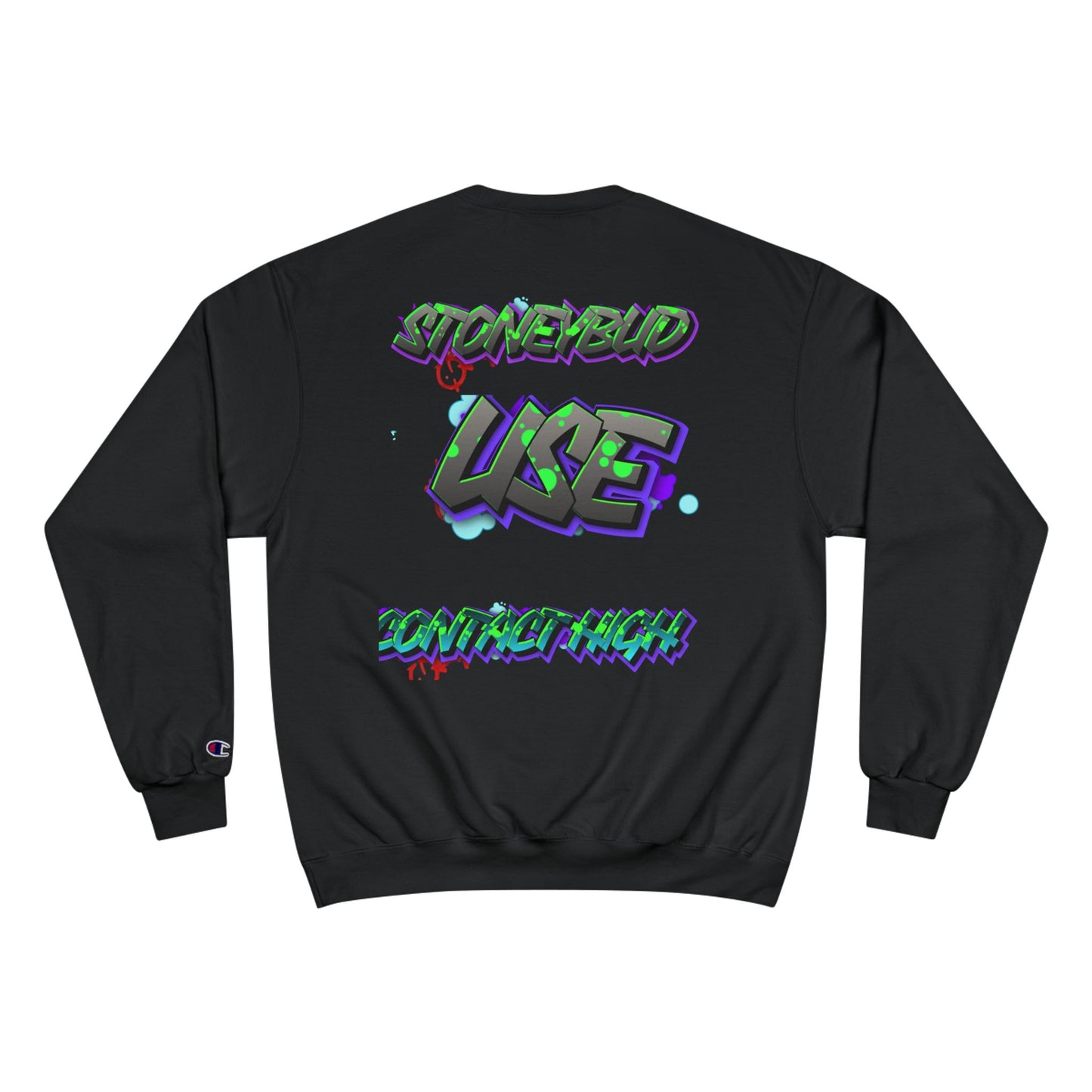 Champion Sweatshirt, Cool Graphic Hoodie, Casual Streetwear, Trendy Gift for Gamers, Unique Art Clothing