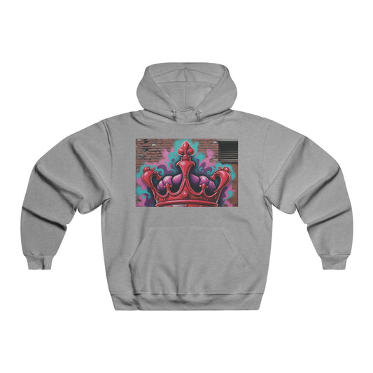 Red Crwn Mens Nublend Hooded Sweatshirt