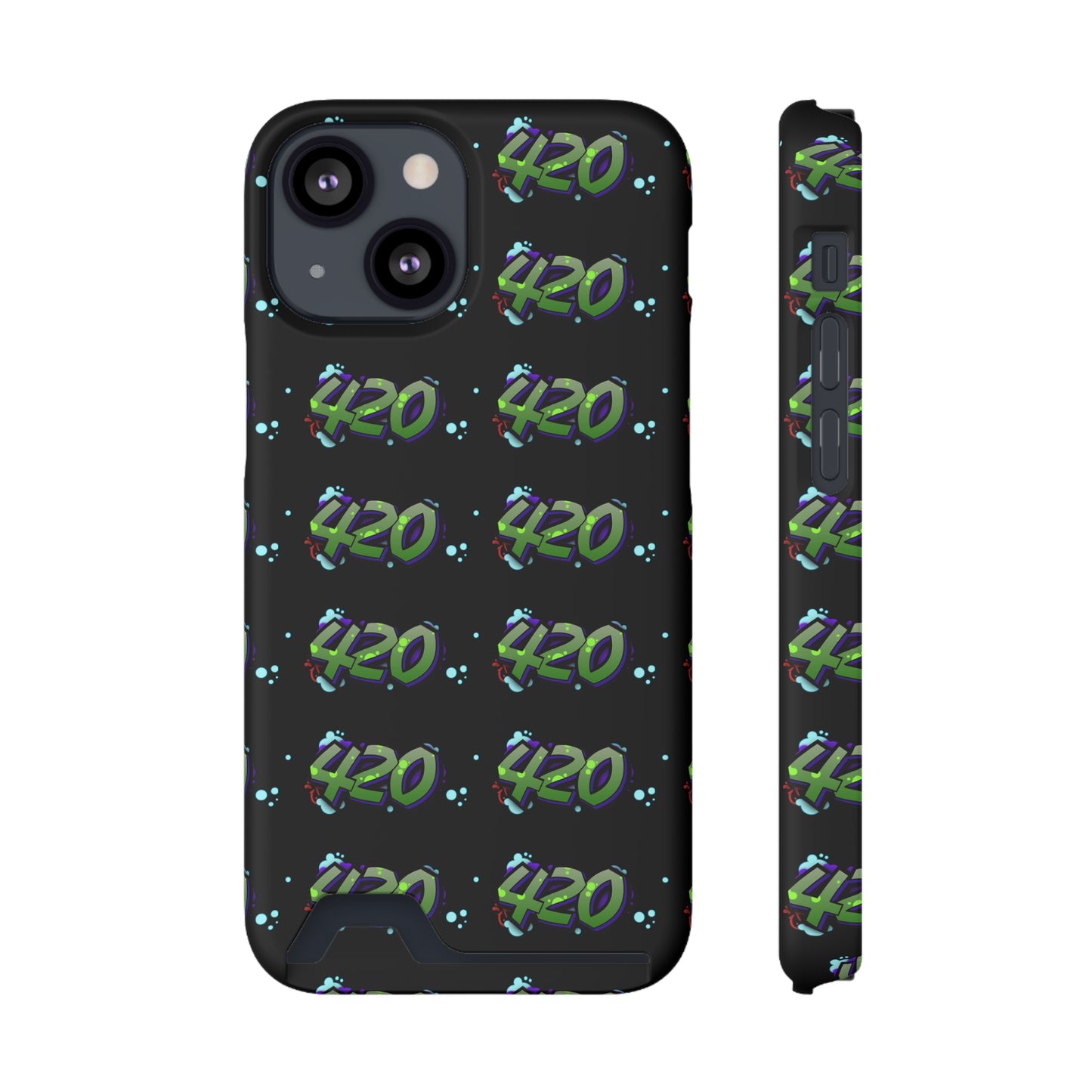 420 Phone Case with cardholder