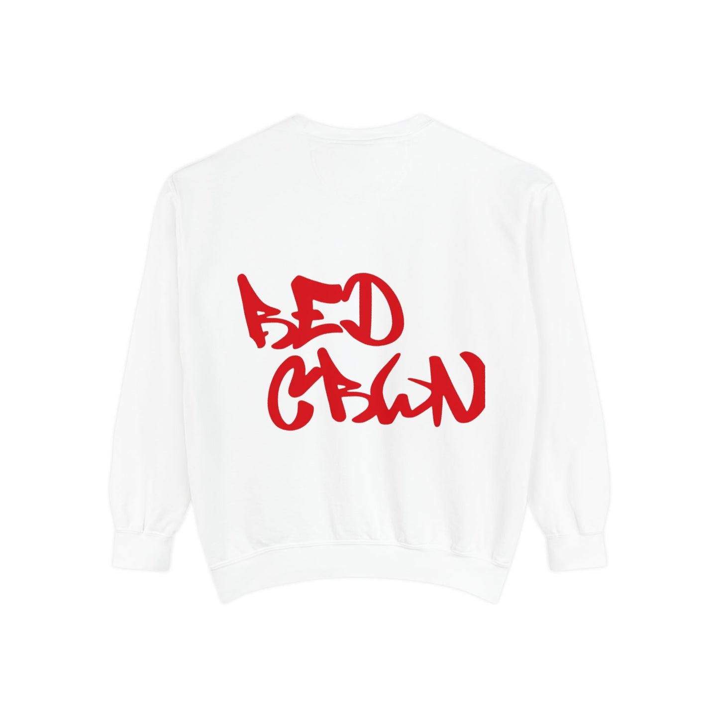 Red Crwn Garment dyed Sweatshirt
