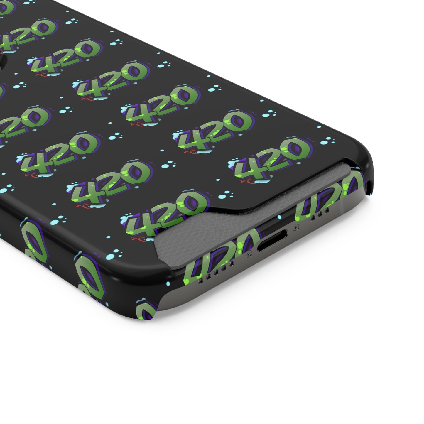 420 Phone Case with cardholder