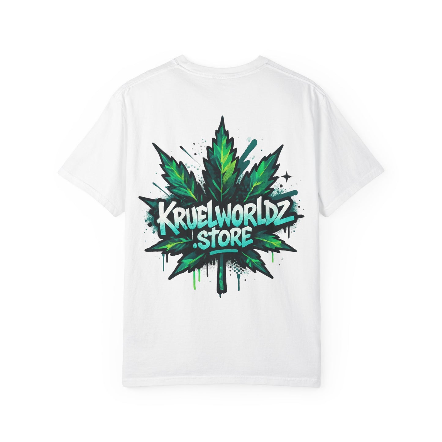 Kruelworldz Leaf Graphic T-Shirt Unisex