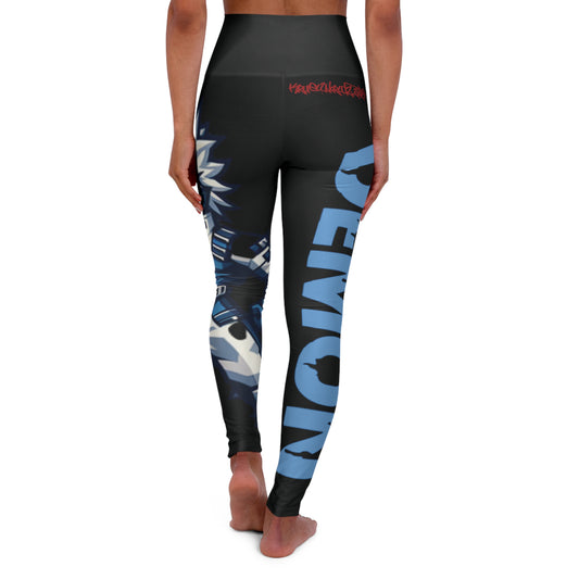 Blu Demon High Waisted Leggings