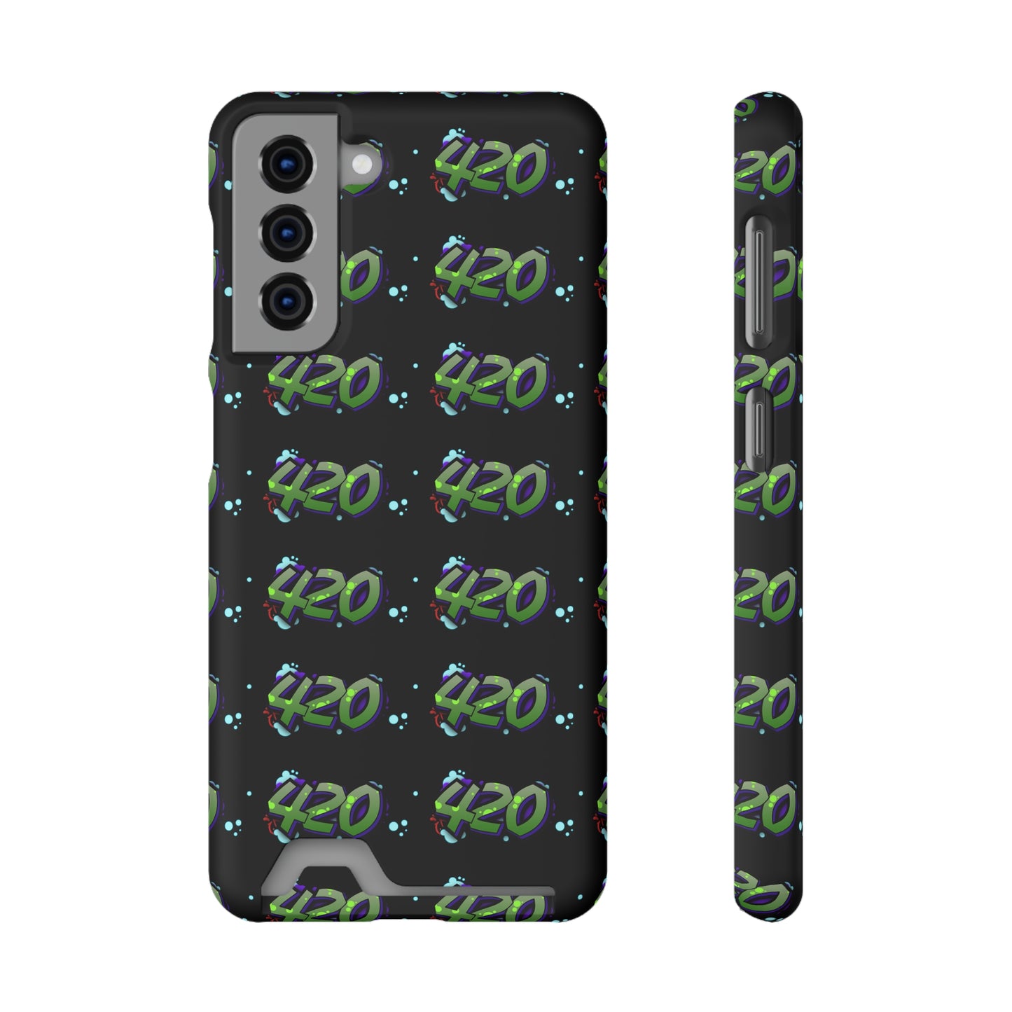 420 Phone Case with cardholder