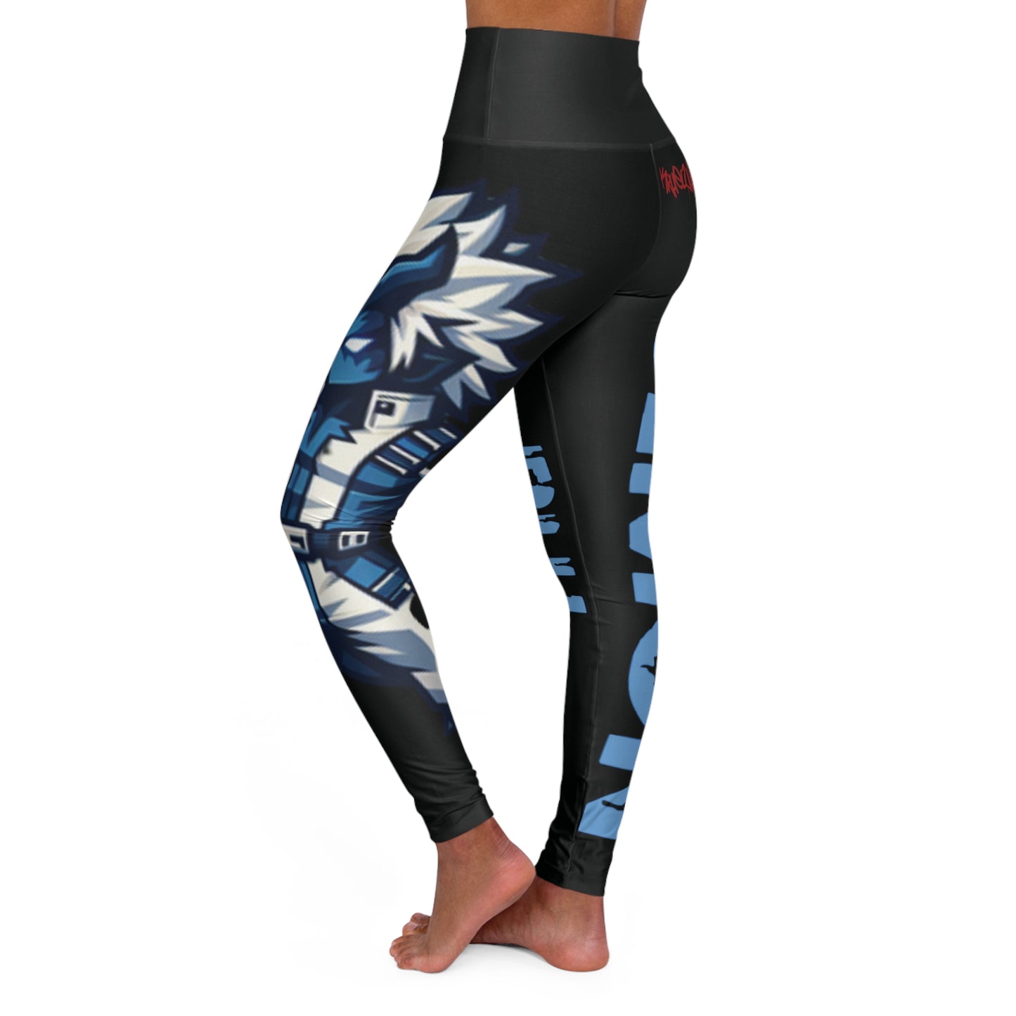 Blu Demon High Waisted Leggings