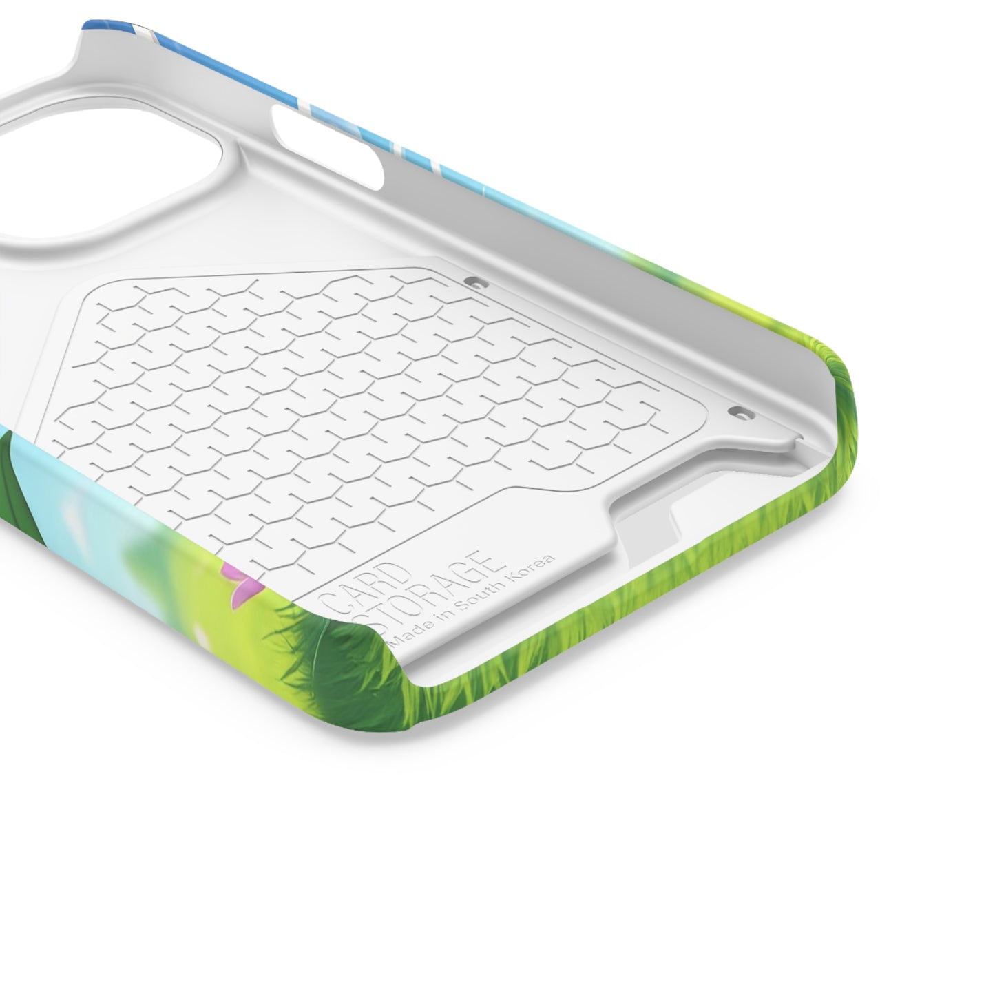StoneyBud Phone case with card holder (bottom)