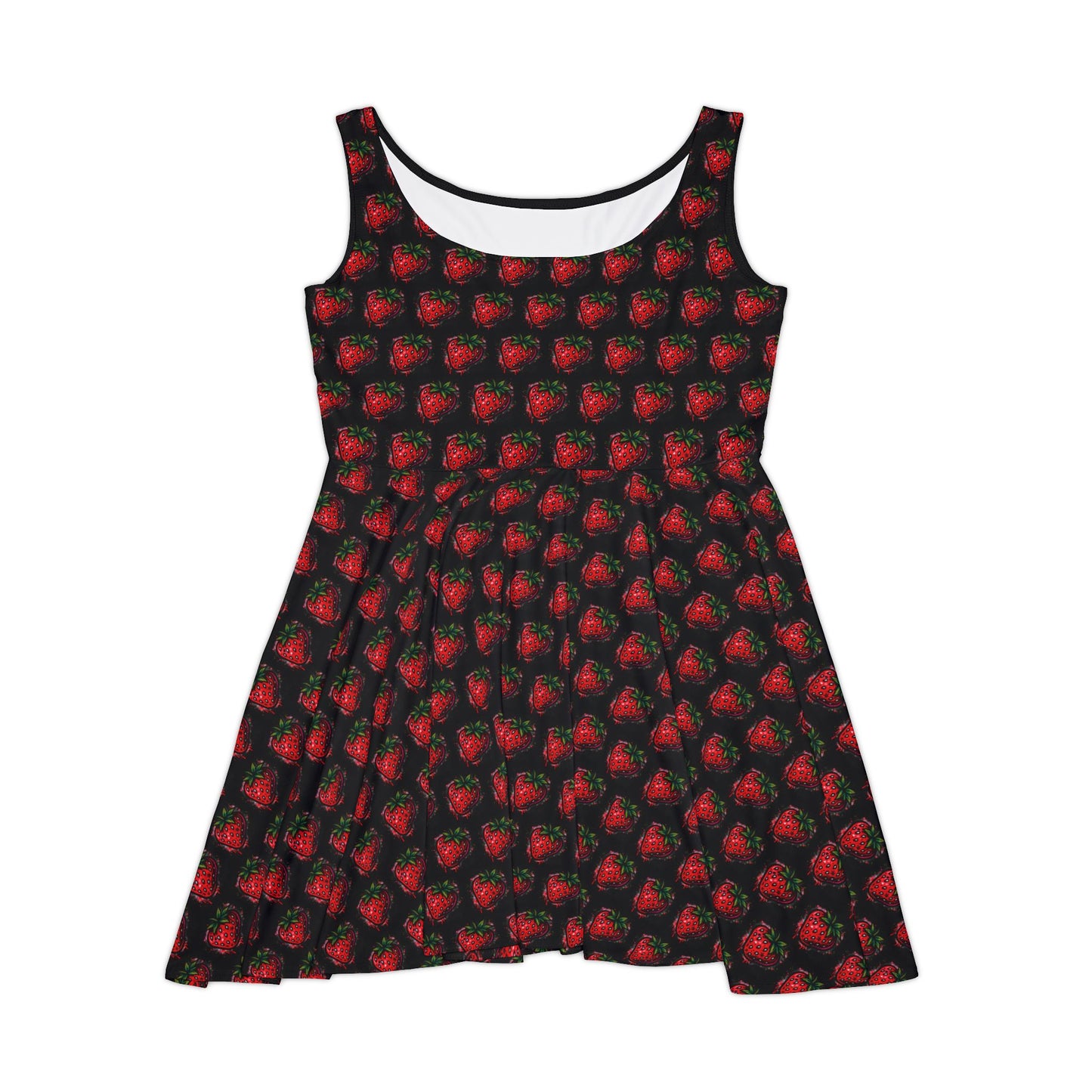 Strawberry Skater Dress